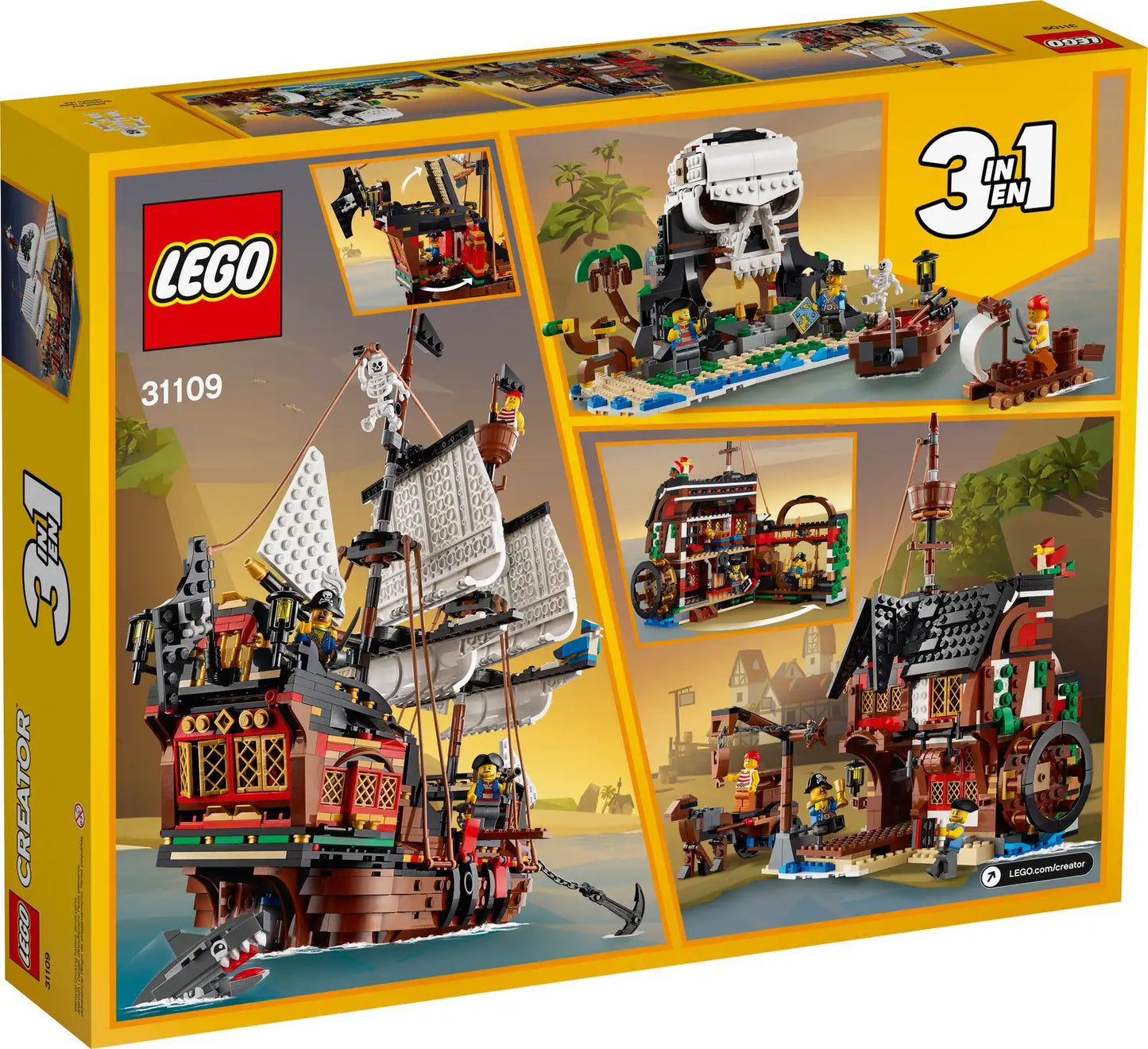 LEGO® Creator 3in1 Pirate Ship 31109 (Retired)