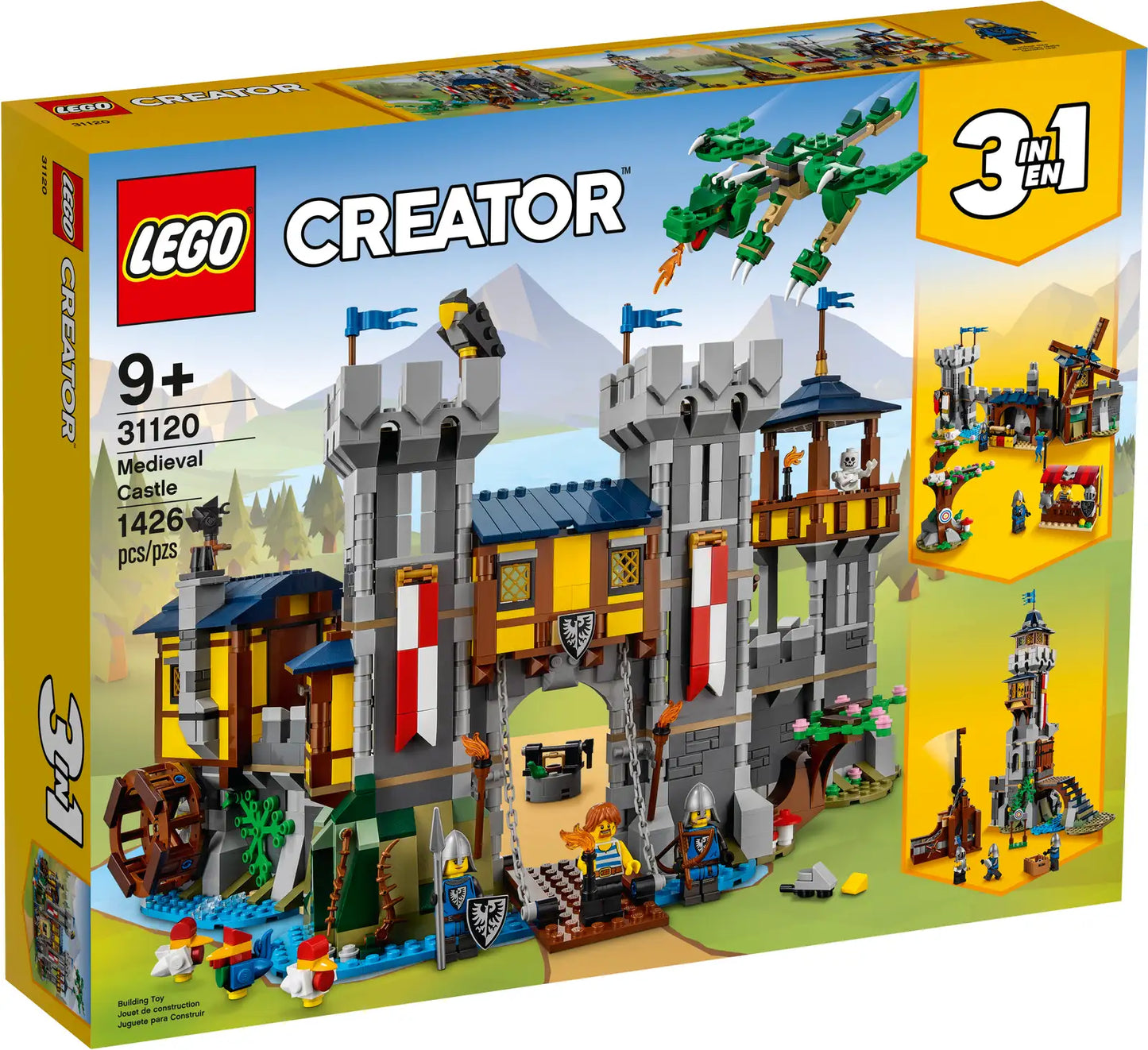 LEGO® Creator 3in1 Medieval Castle 31120 (Retired)