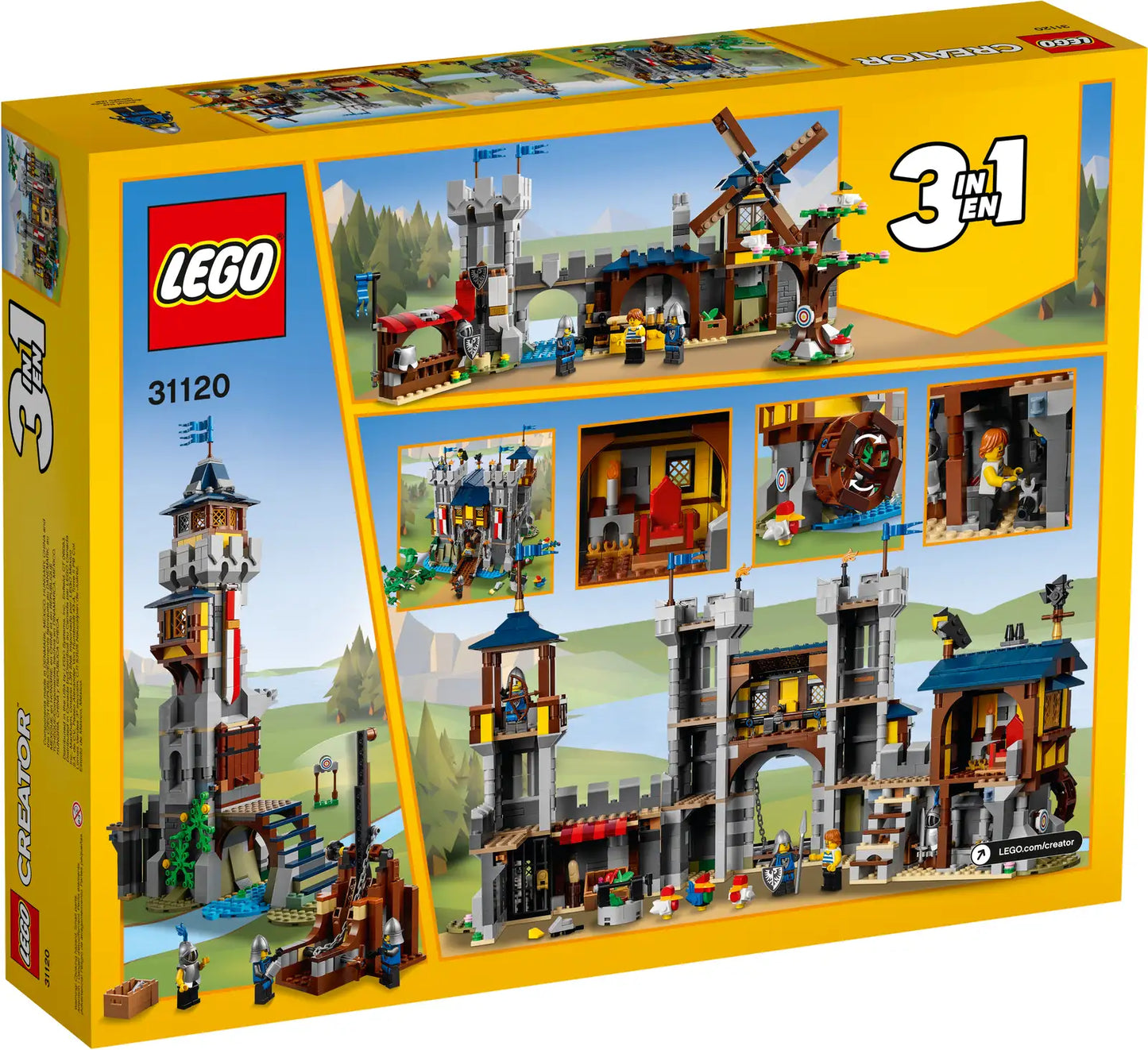 LEGO® Creator 3in1 Medieval Castle 31120 (Retired)