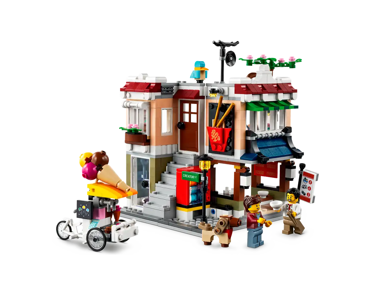 LEGO® Creator 3in1 Downtown Noodle Shop 31131 (Retired)