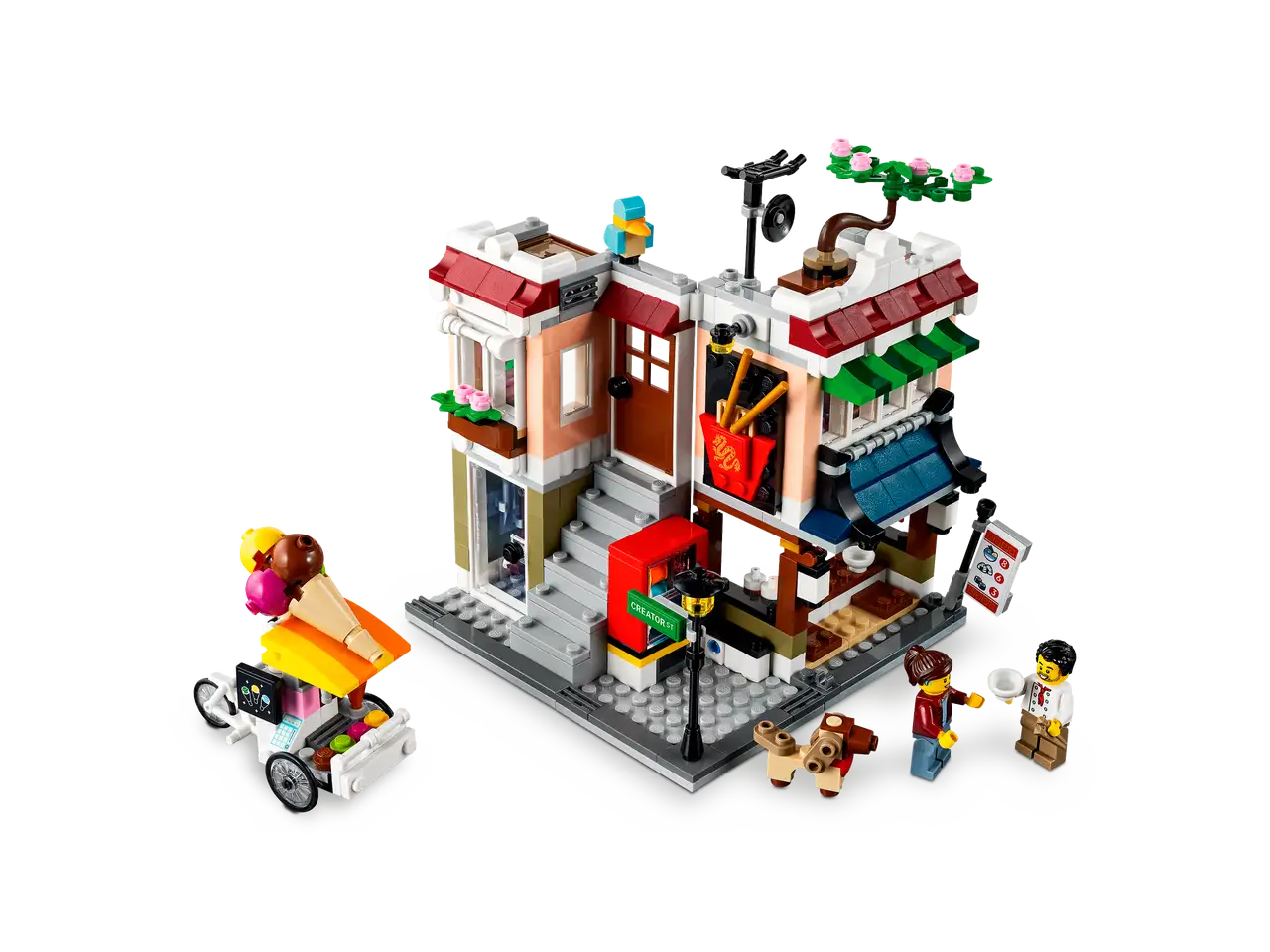 LEGO® Creator 3in1 Downtown Noodle Shop 31131 (Retired)
