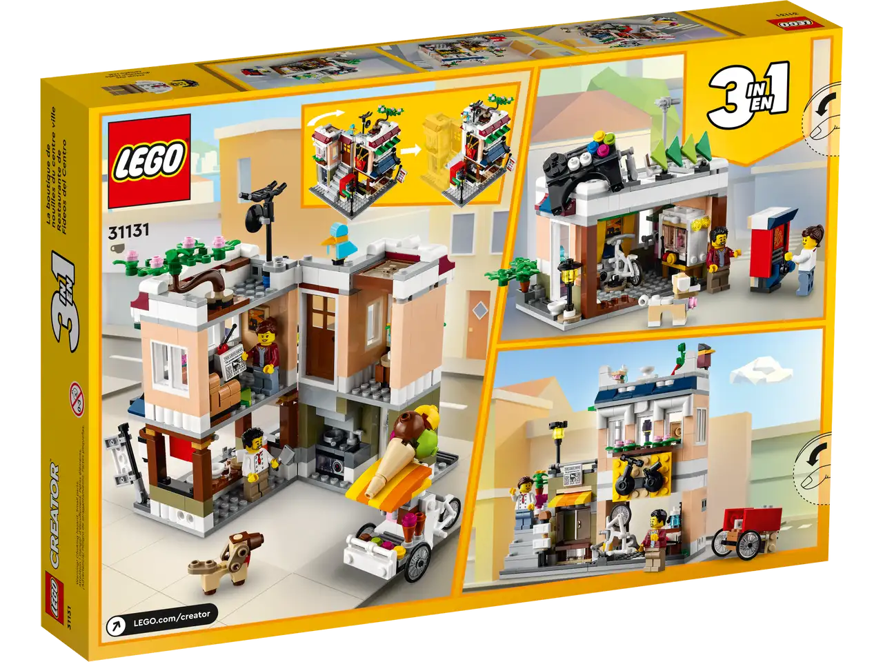 LEGO® Creator 3in1 Downtown Noodle Shop 31131 (Retired)