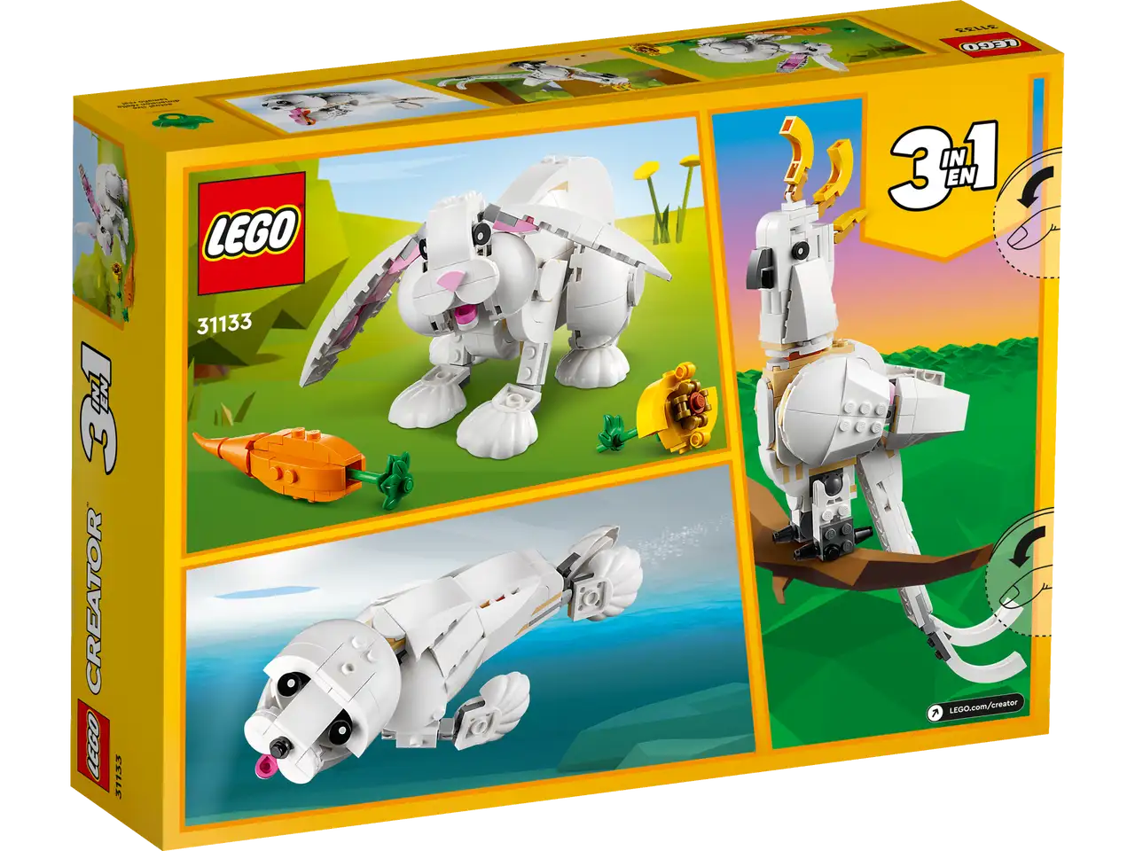 LEGO® Creator 3in1 White Rabbit 31133 (Retired)