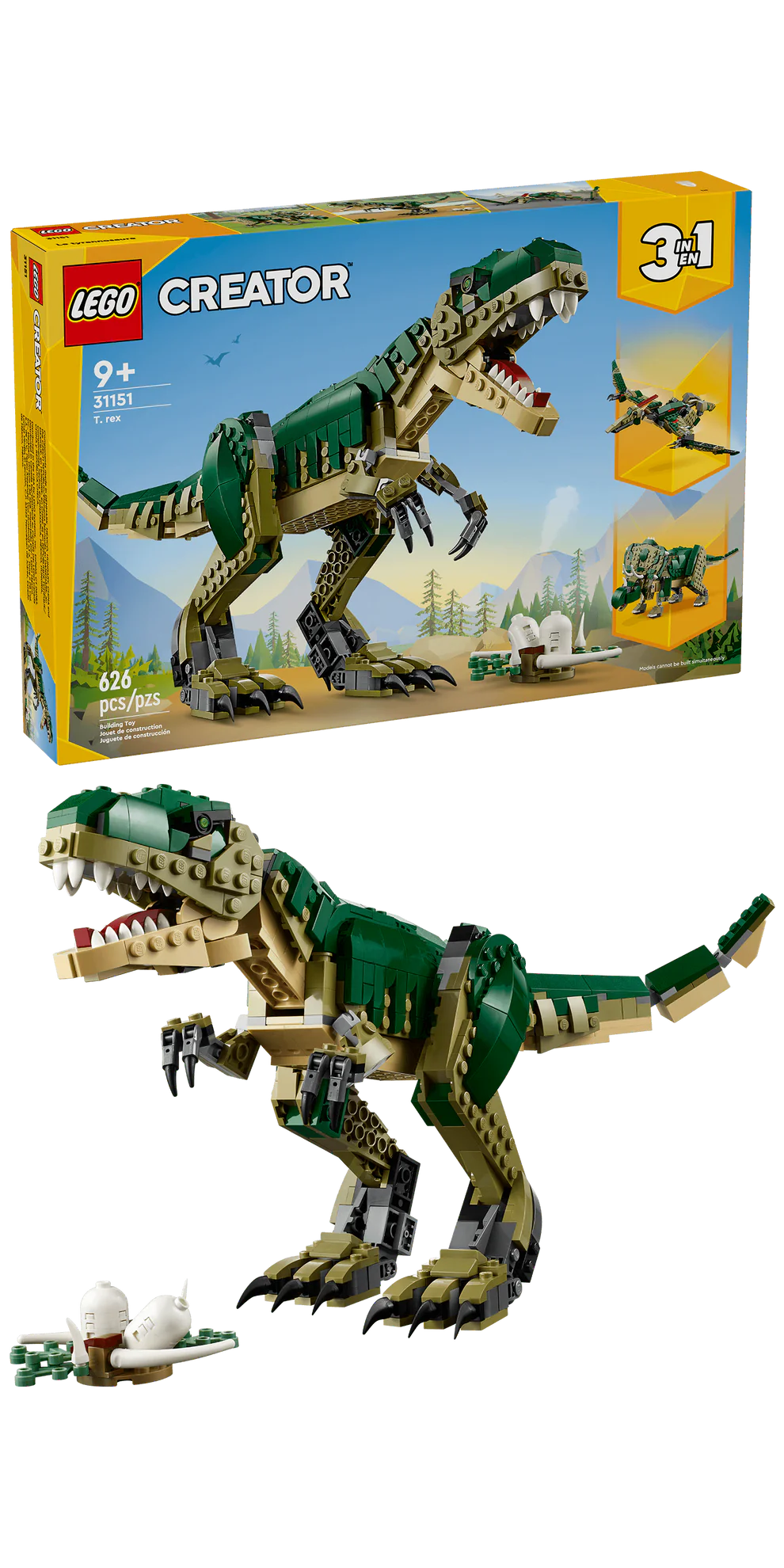 T rex lego shop