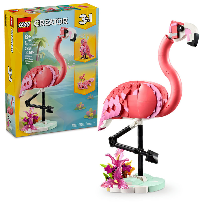LEGO® Creator 3in1 Wild Animals: Pink Flamingo 31170
