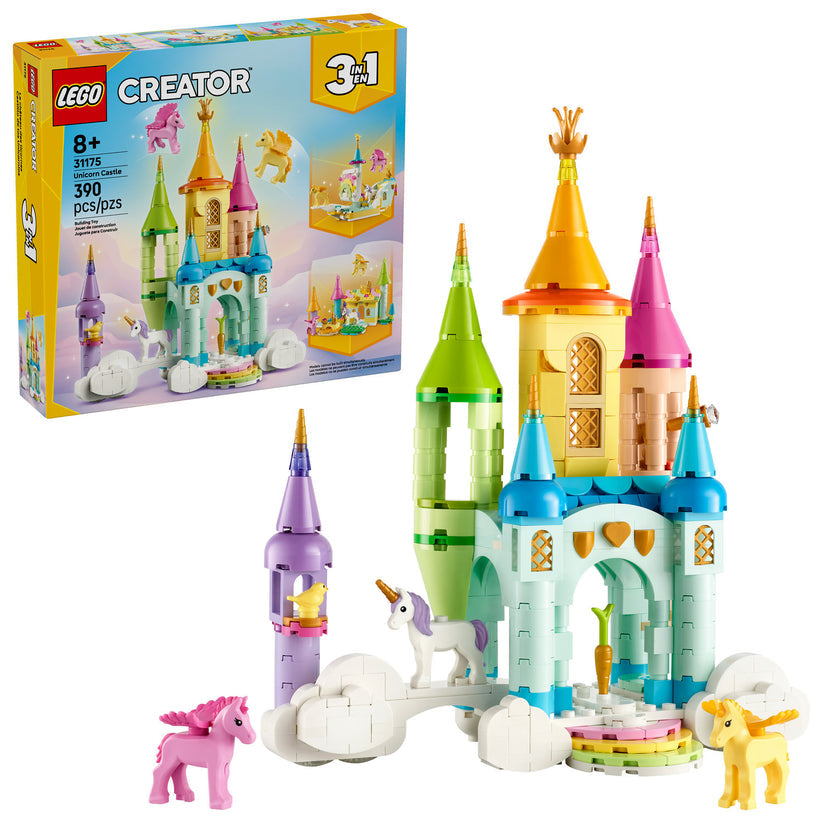 AVAILABLE NOW! LEGO® Creator Unicorn Castle 31175