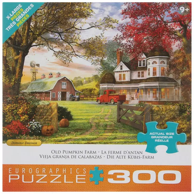 Old Pumpkin Farm 300 Piece Jigsaw Puzzle