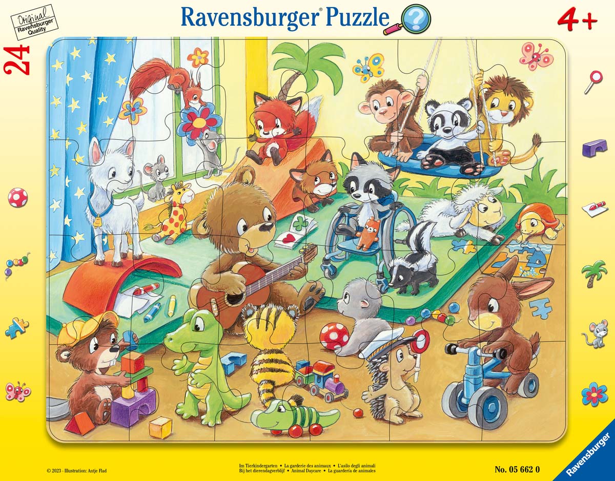 Animal Daycare 24 Piece Jigsaw Puzzle