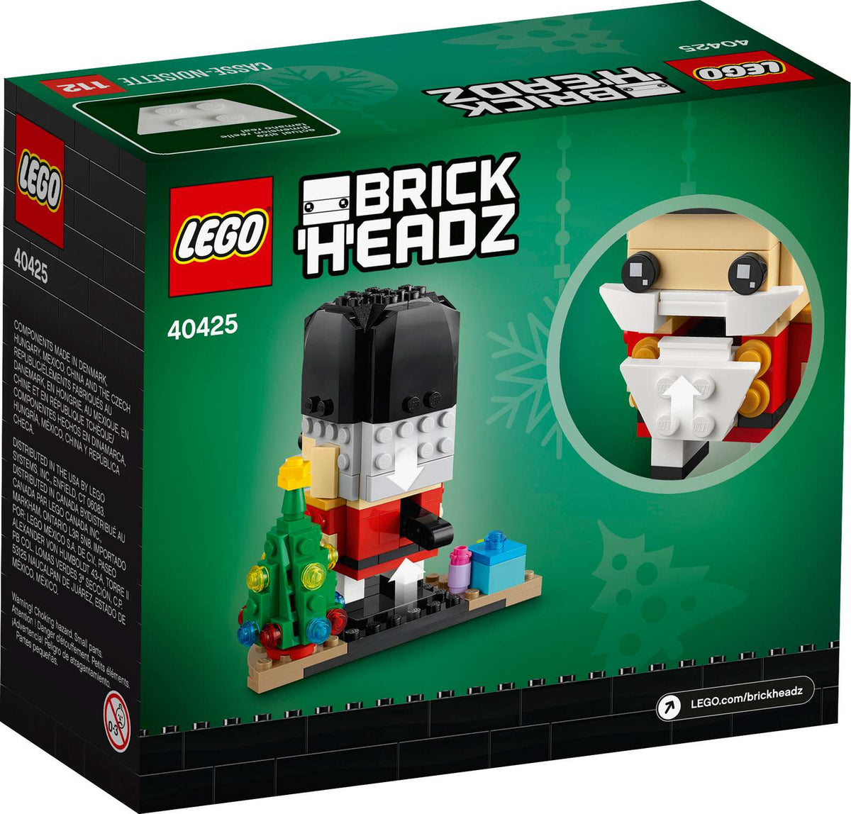 LEGO® BrickHeadz™ Nutcracker 40425 (Retired)