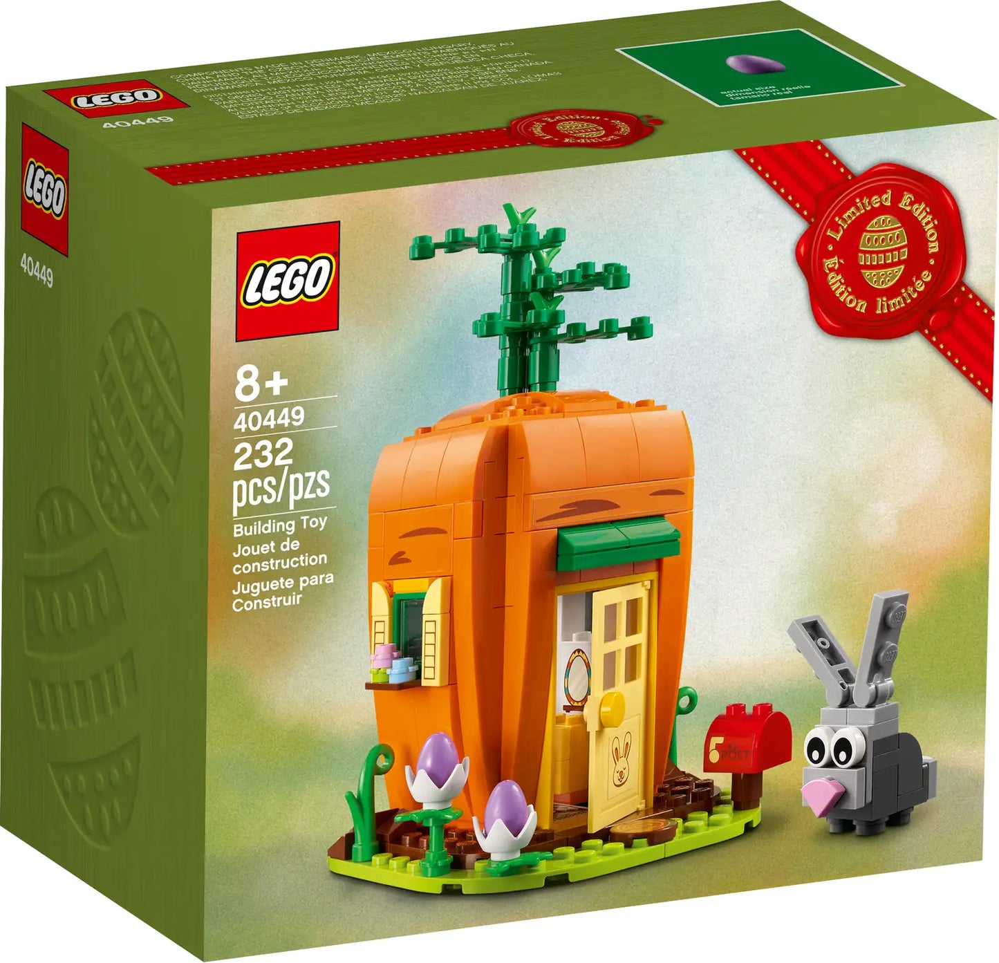 LEGO® Easter Bunny’s Carrot House 40449 (Retired)