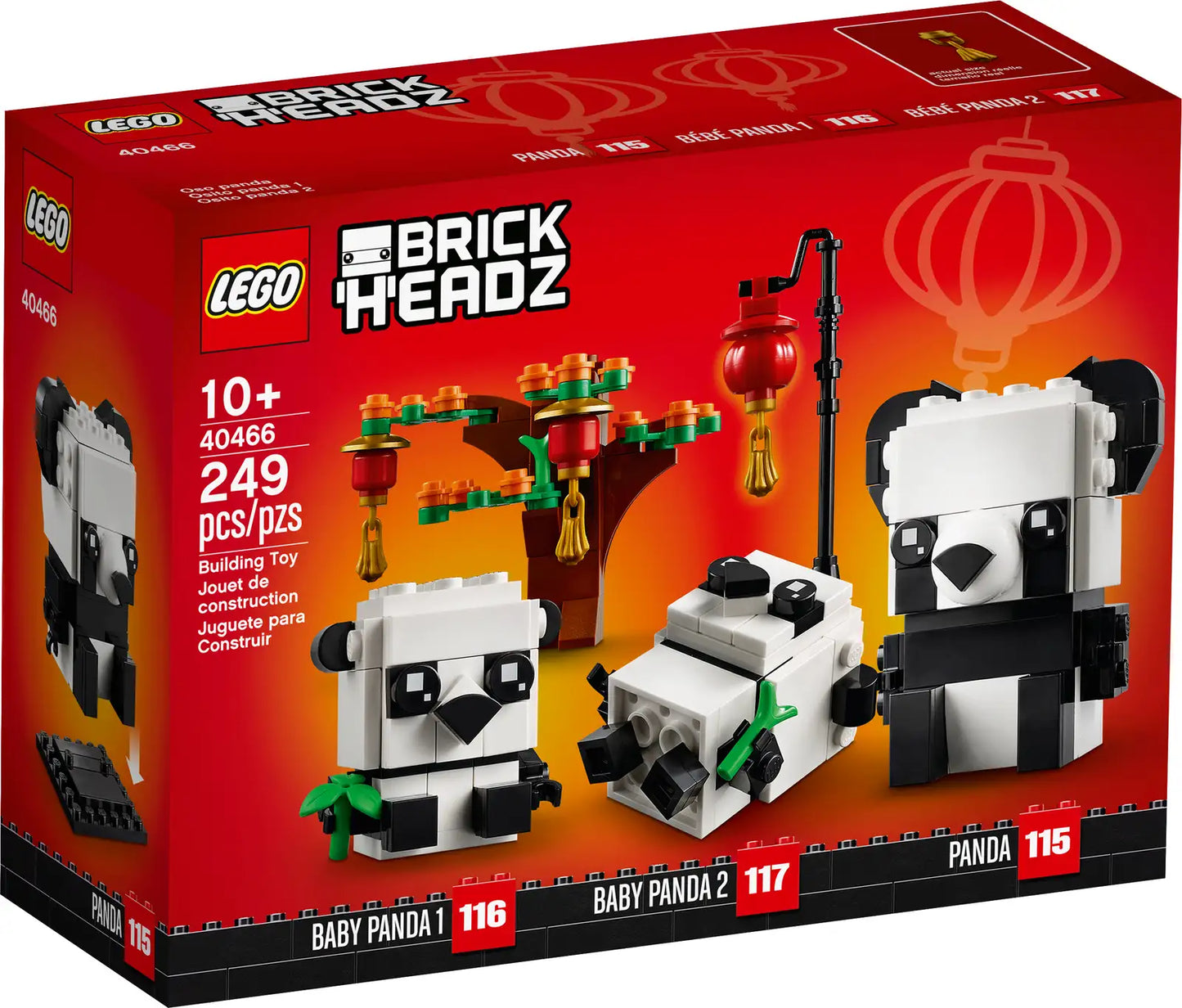 LEGO® BrickHeadz™ Chinese New Year Pandas 40466 (Retired)
