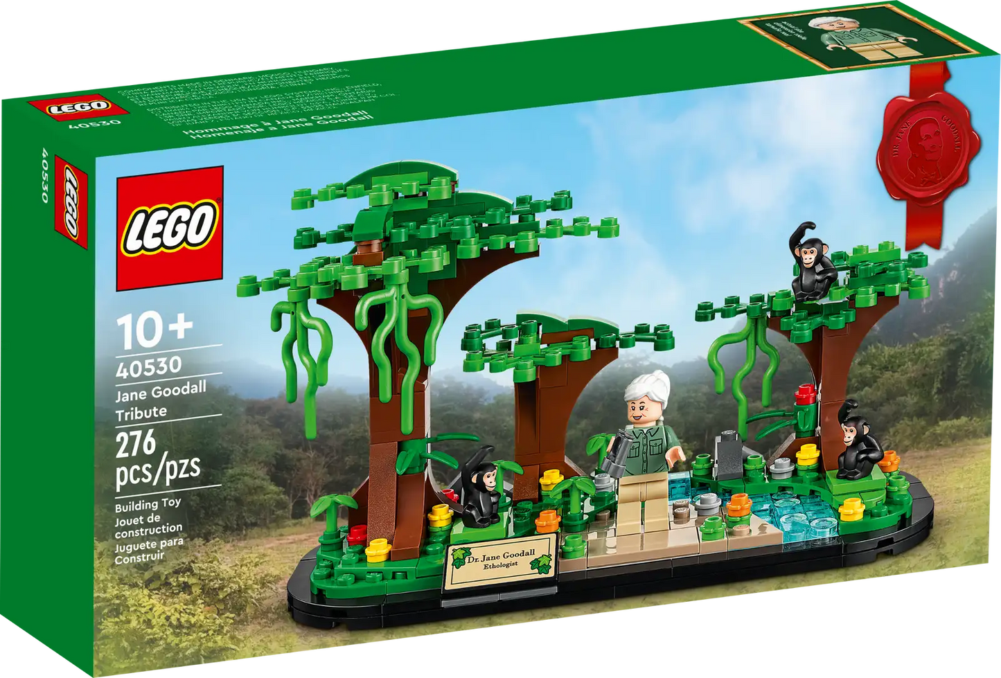 LEGO® Jane Goodall Tribute 40530 (Retired)