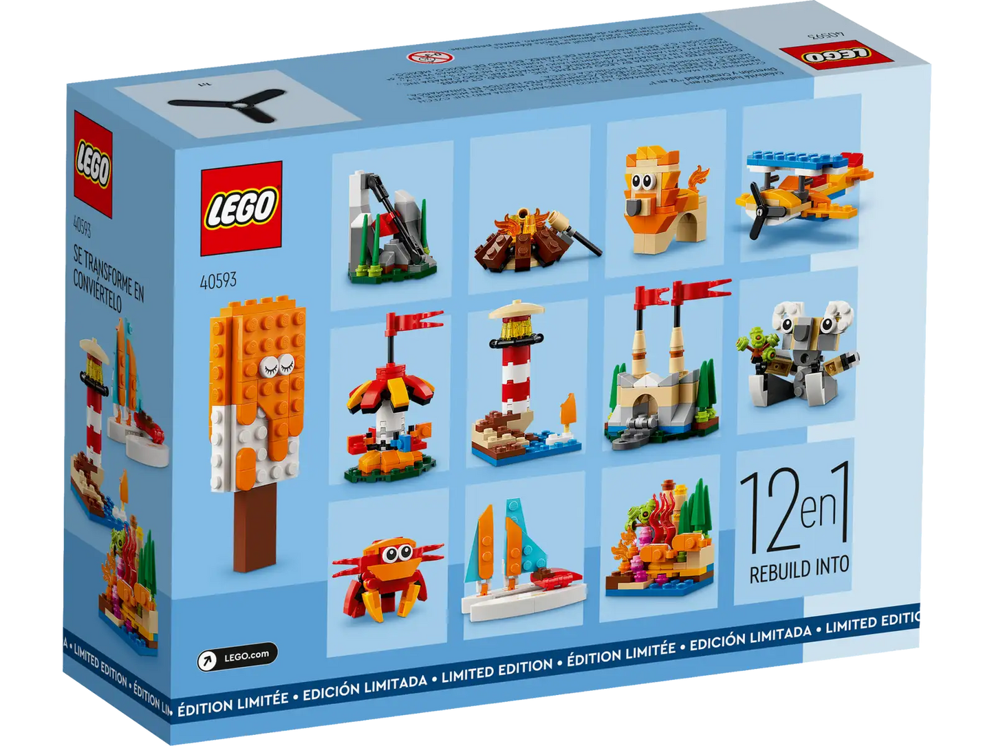LEGO® Fun Creativity 12-in-1 40593 (Retired)