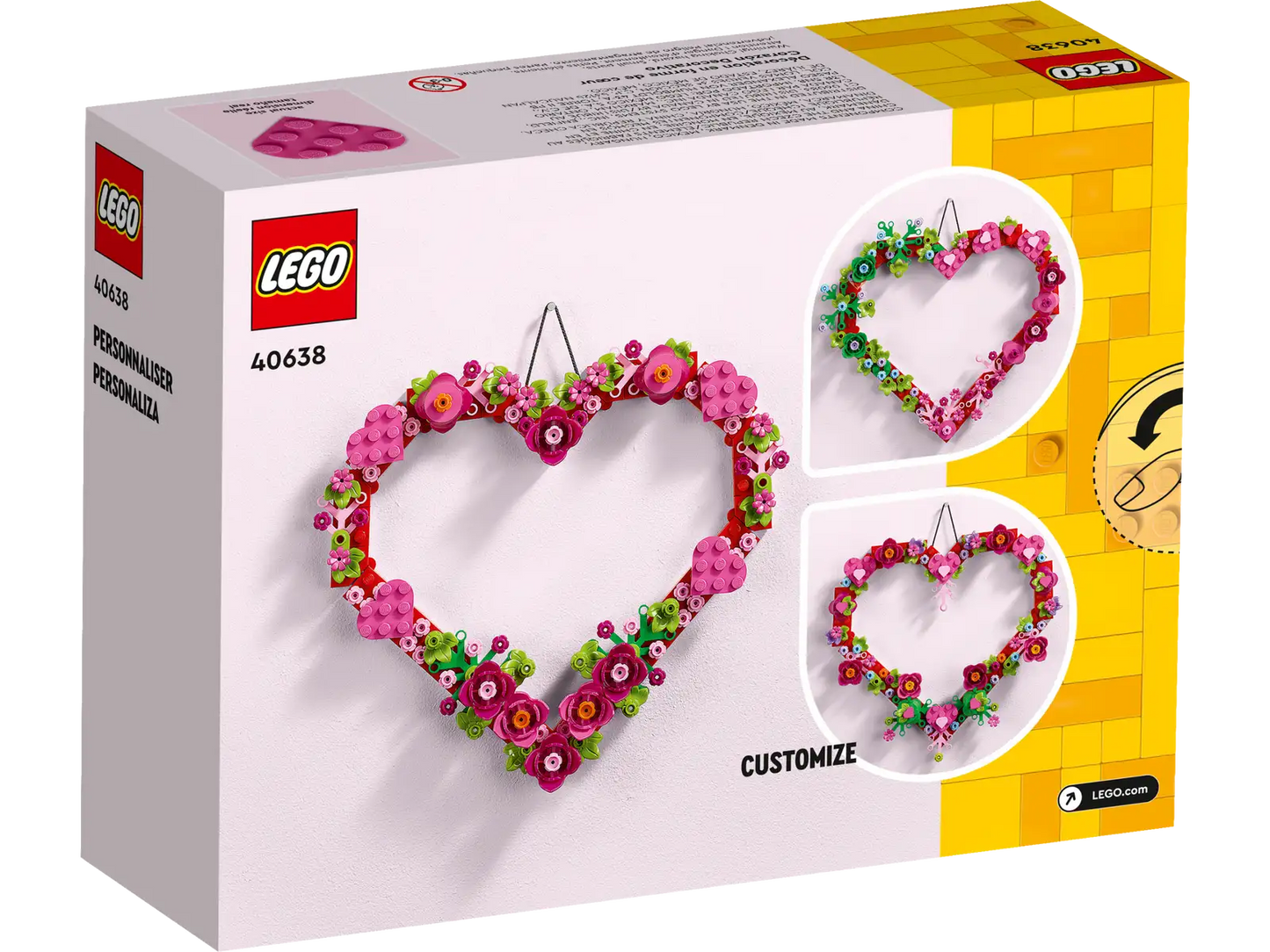 LEGO® Heart Ornament 40638