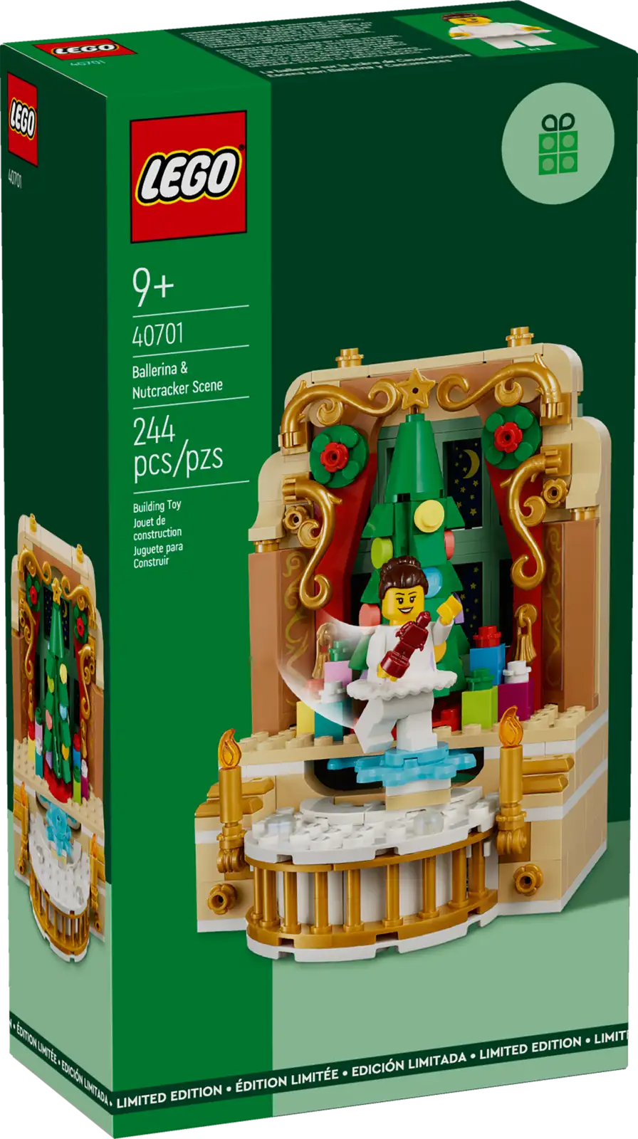 LEGO® Ballerina & Nutcracker Scene 40701 (Retired)