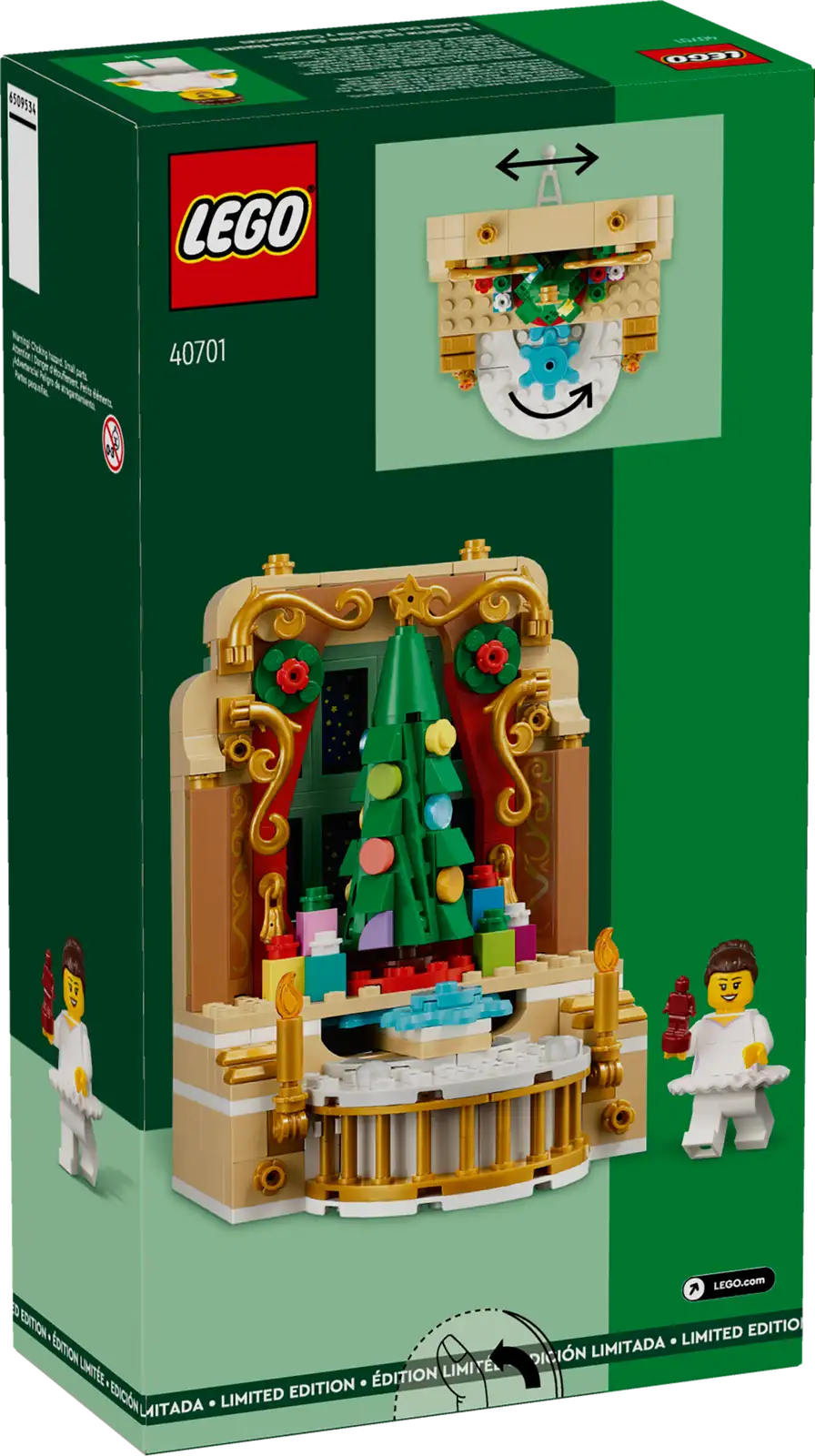 LEGO® Ballerina & Nutcracker Scene 40701 (Retired)