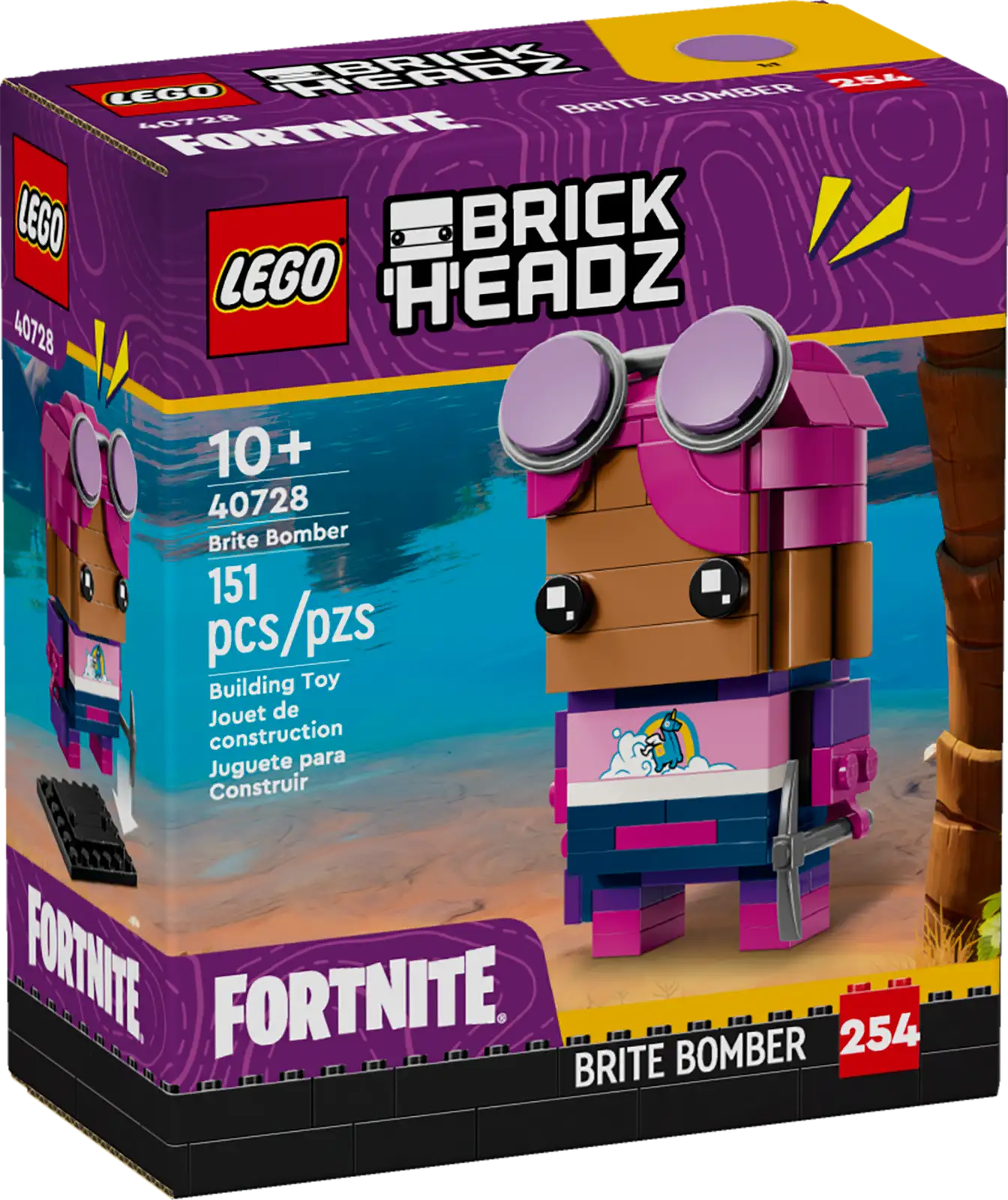 LEGO® Fortnite® BrickHeadz™ Brite Bomber 40728 (Retired)