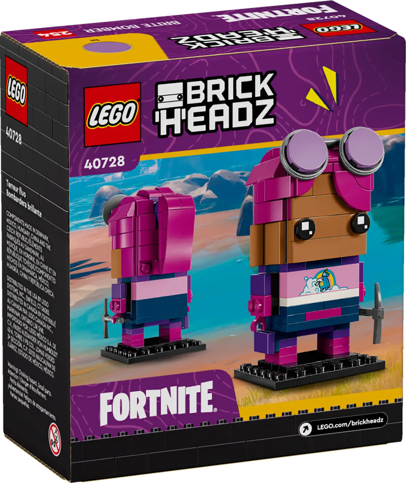 LEGO® Fortnite® BrickHeadz™ Brite Bomber 40728 (Retired)