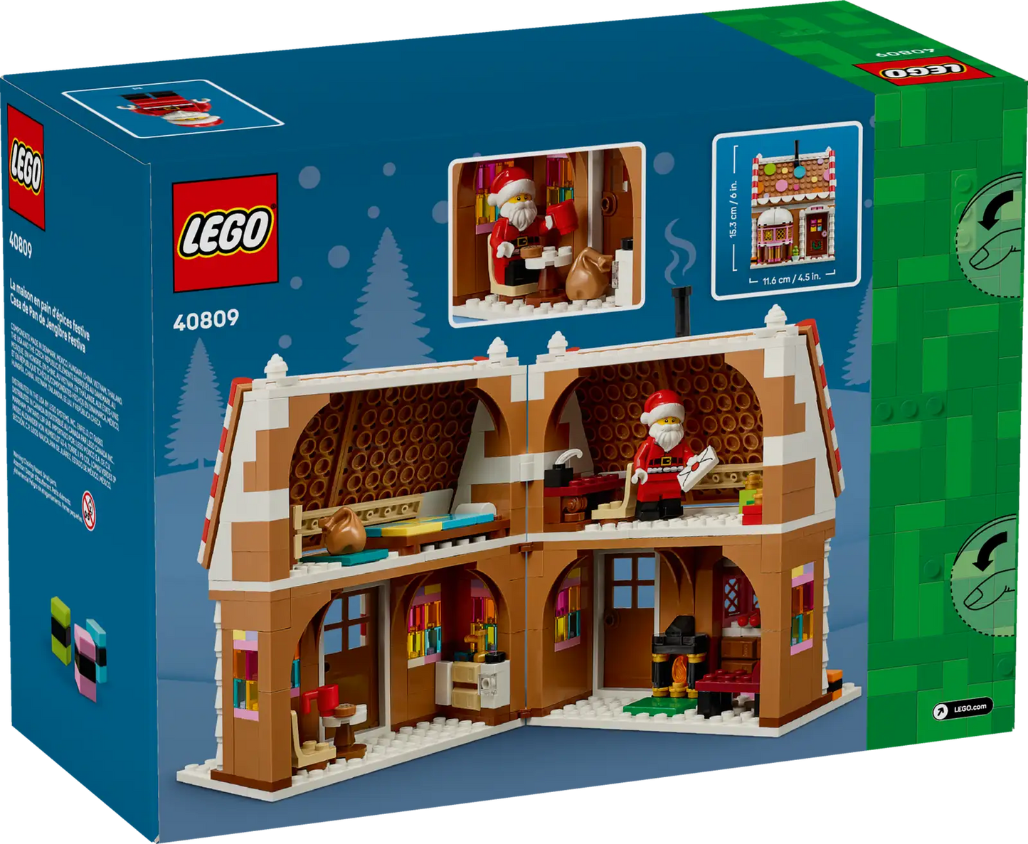 LEGO® Exclusives Festive Gingerbread House 40809