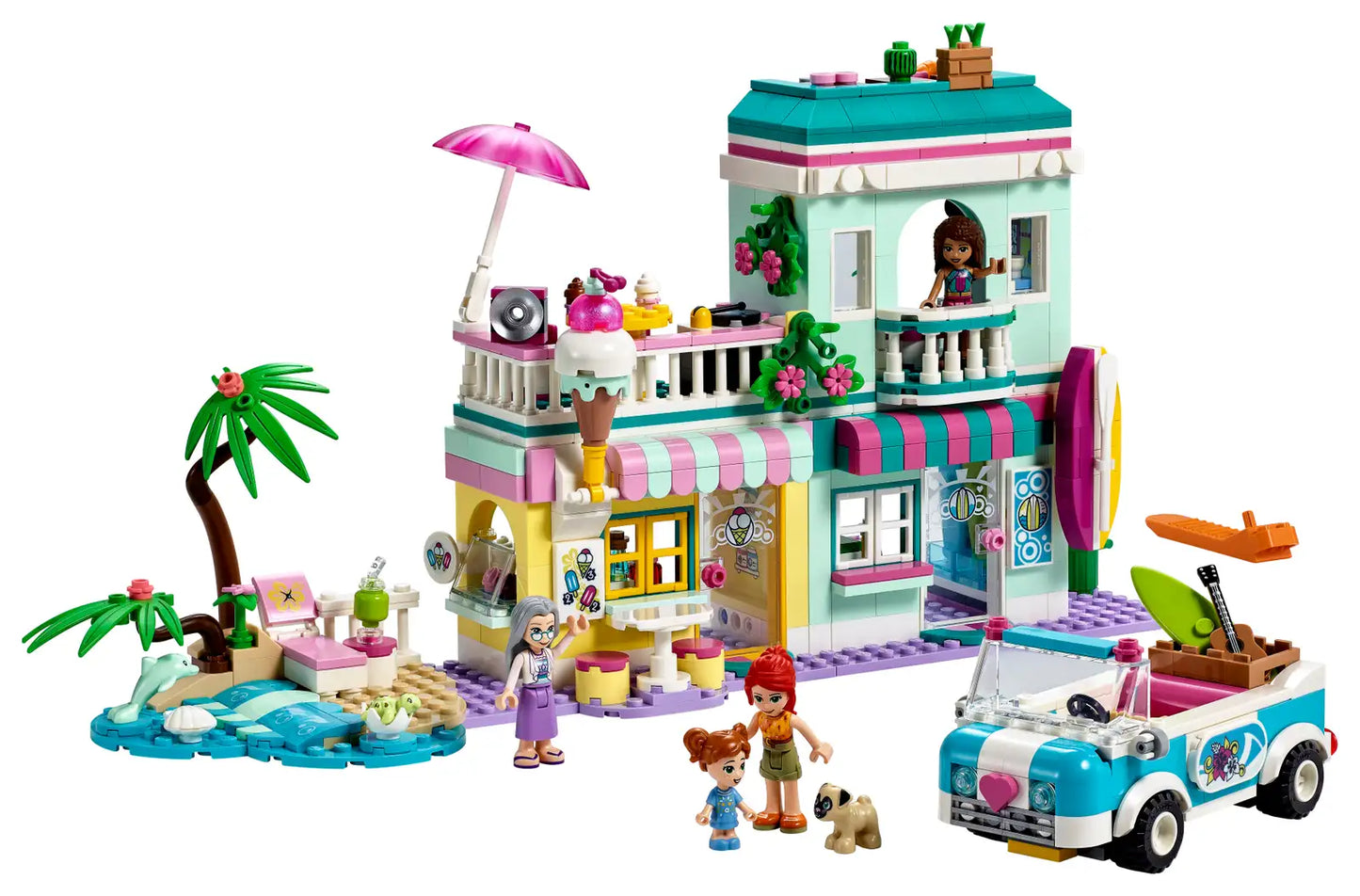 CERTIFIED USED: LEGO® Friends Surfer Beachfront 41693 (Retired)