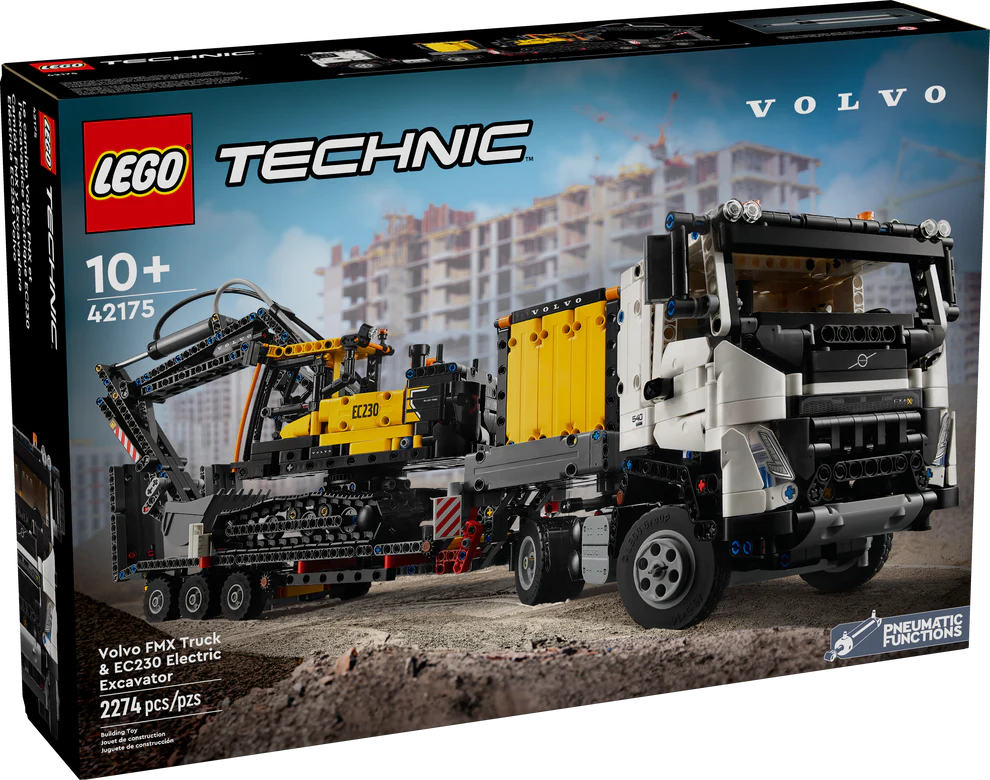 LEGO® Technic™ Volvo FMX Truck & EC230 Electric Excavator 42175