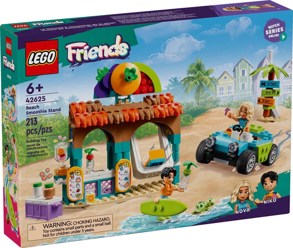 LEGO® Friends Beach Smoothie Stand 42625
