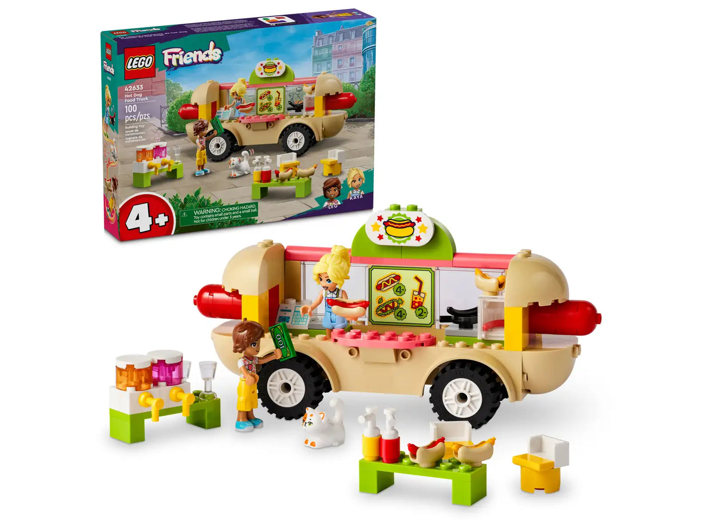 LEGO® Friends Hot Dog Food Truck 42633 (Retired)