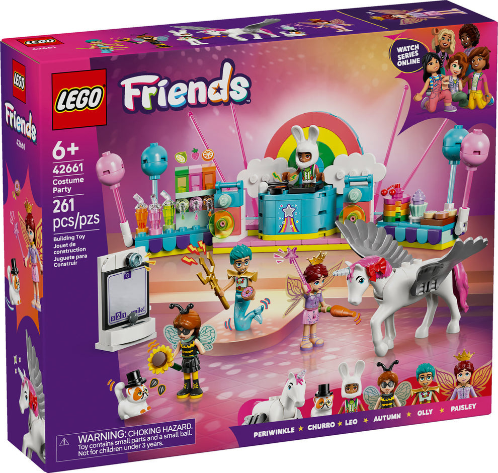 LEGO® Friends Costume Party with Unicorn & Fairy 42661