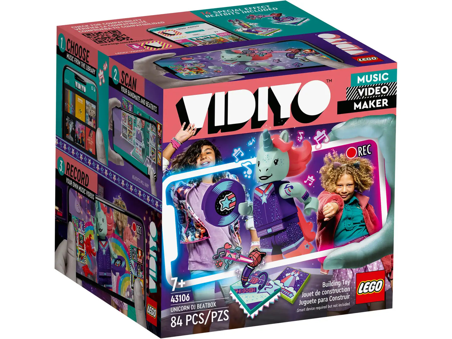 LEGO® VIDIYO™ Unicorn DJ BeatBox 43106 (Retired)