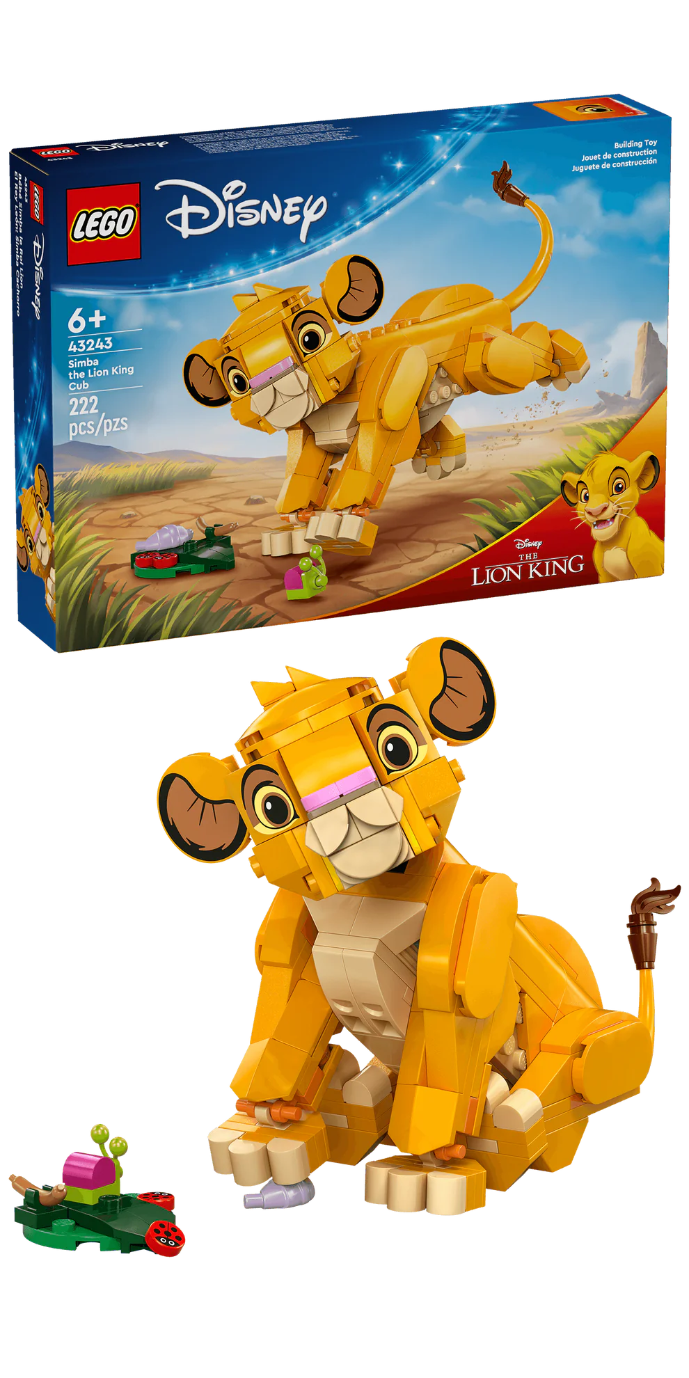 LEGO® Disney Simba the Lion King Cub 43243