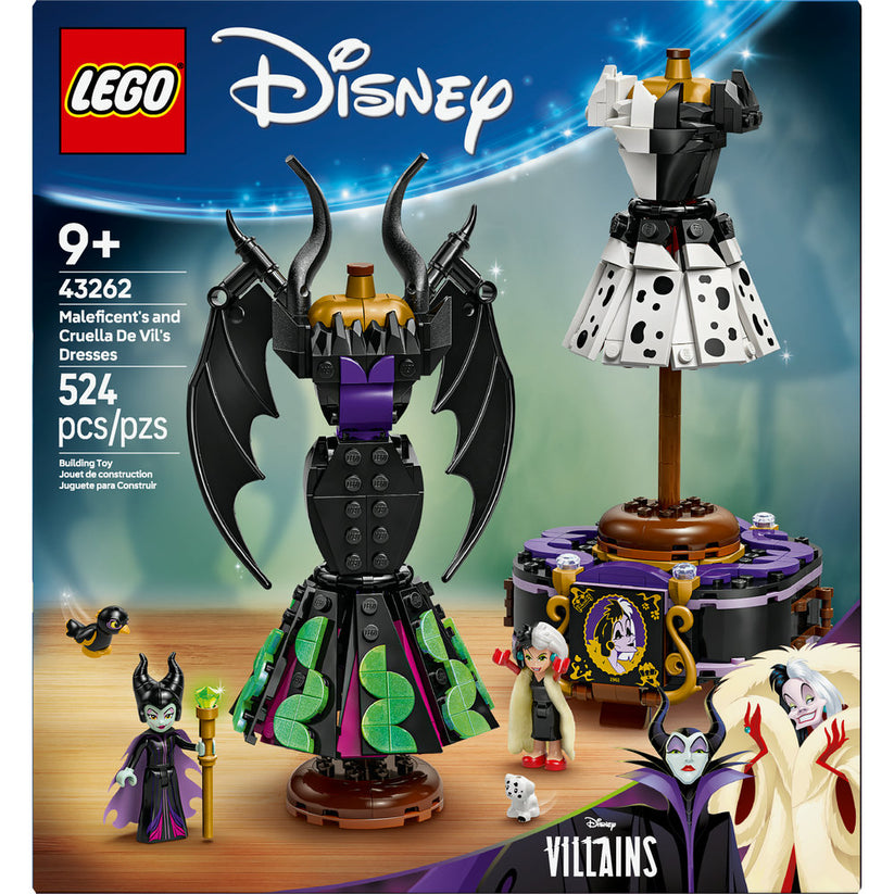 LEGO® Disney Maleficent's and Cruella de Vil's Dresses 43262