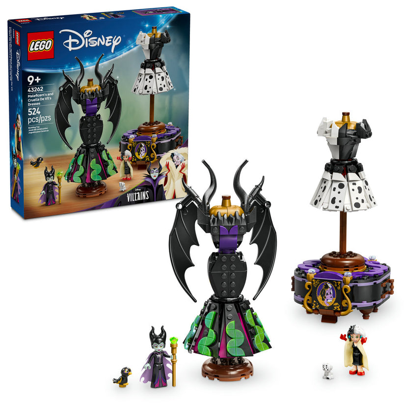 LEGO® Disney Maleficent's and Cruella de Vil's Dresses 43262