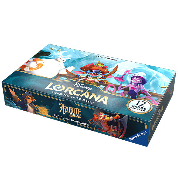 Disney Lorcana: Azurite Sea Booster Pack (One Random)
