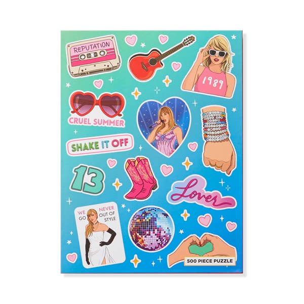Swiftie Collage 500 Piece Puzzle