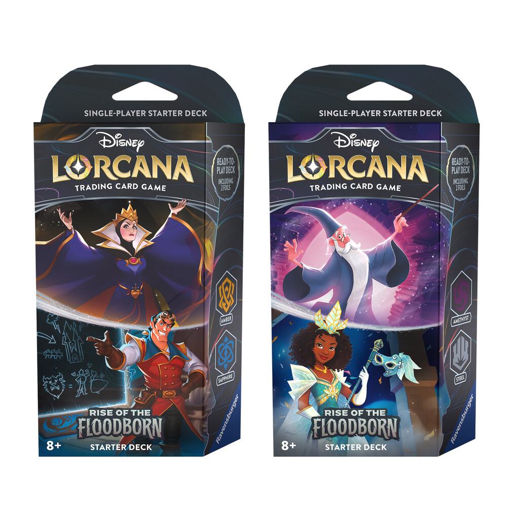 Lorcana: Rise of the Floodborn Starter Deck (The Queen / Gaston, Amber The Pieceful Project Lorcana: Rise of the Floodborn Starter Deck (The Queen / Gaston, Amber The Pieceful Project