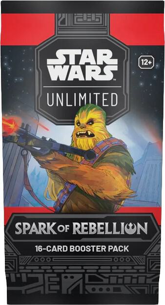 Star Wars: Unlimited - Spark of Rebellion Booster Pack (One Random)
