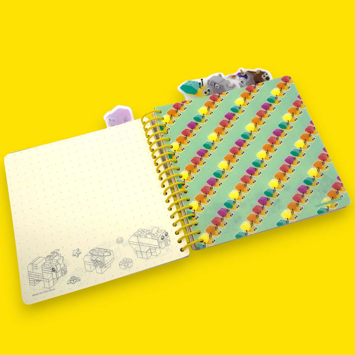 LEGO® Tab Dotted Notebook - Animals