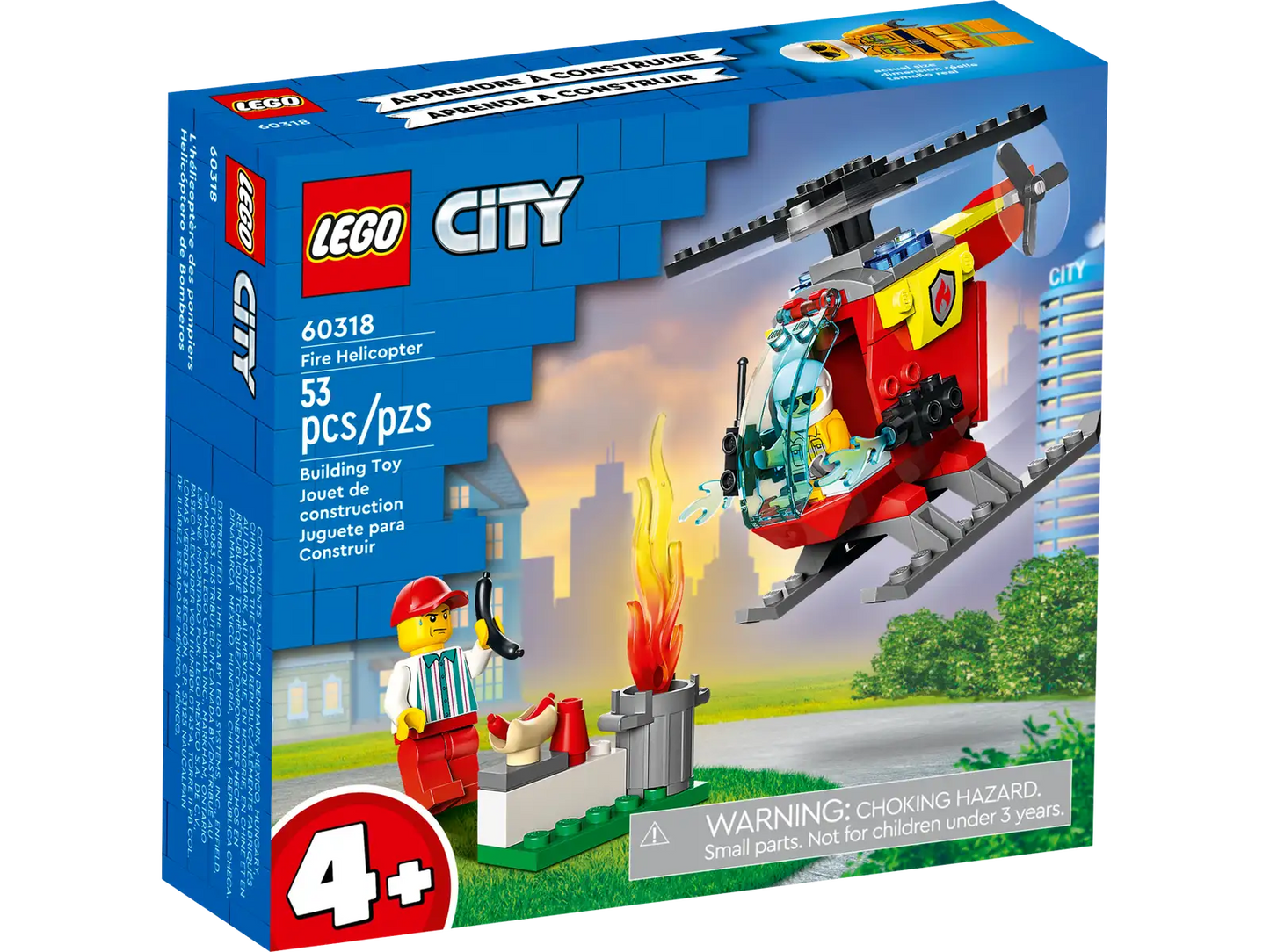 LEGO® City Fire Helicopter 60318 (Retired)