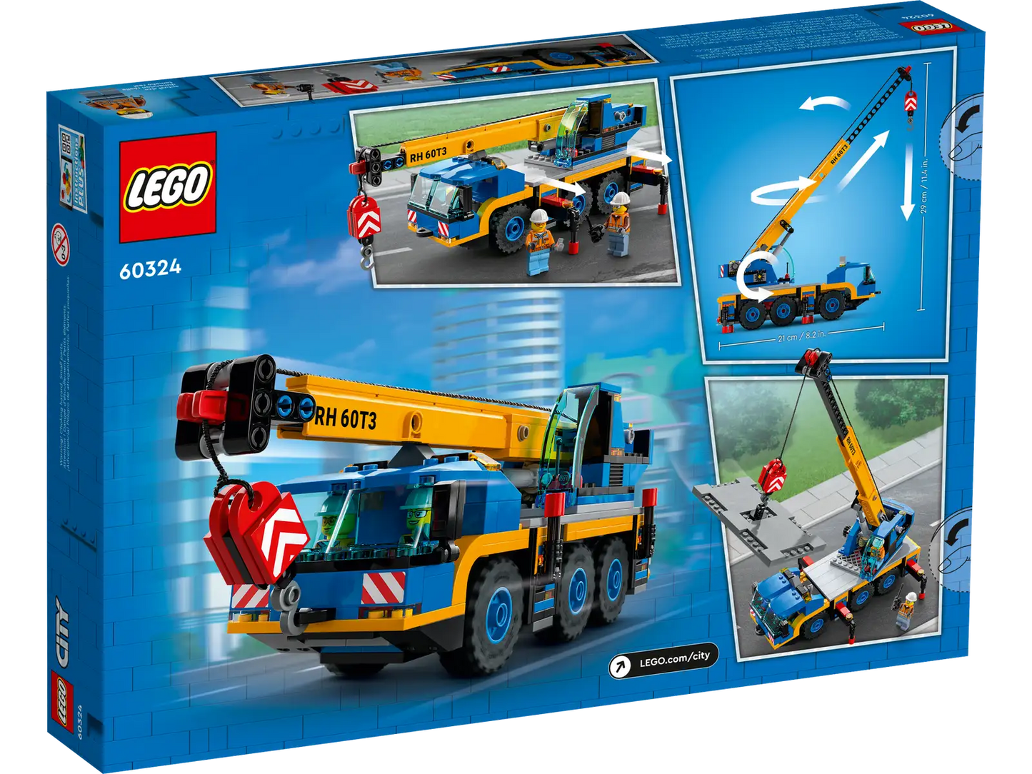 LEGO® City Mobile Crane 60324 (Retired)