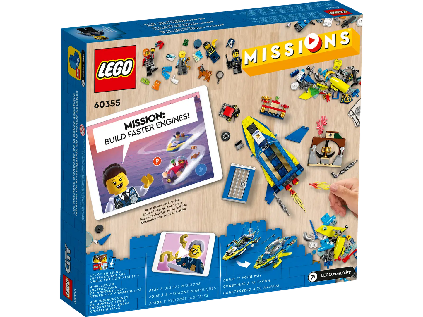 LEGO® City Water Police Detective Missions 60355