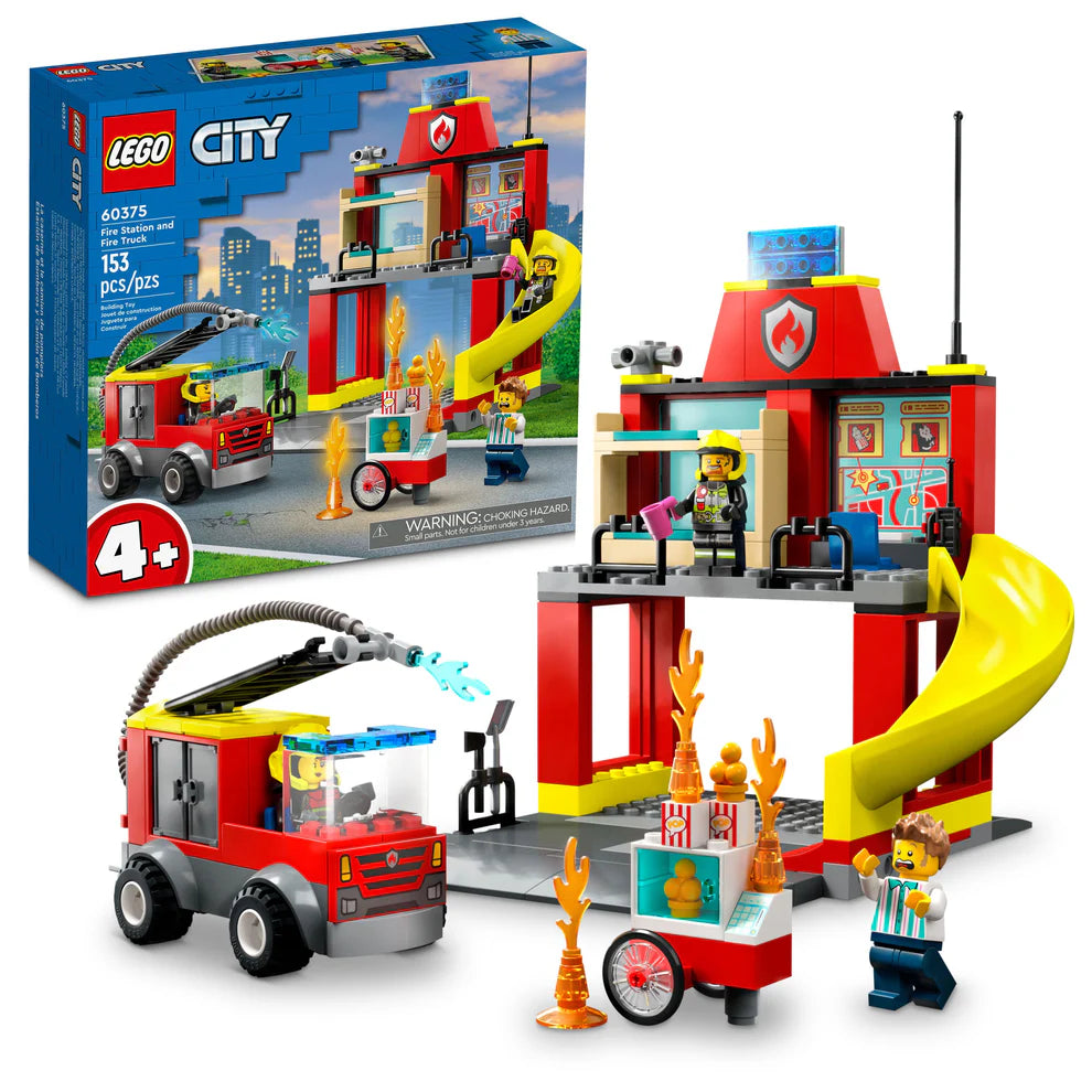LEGO® City Fire Station and Fire Truck 60375 (Retired)
