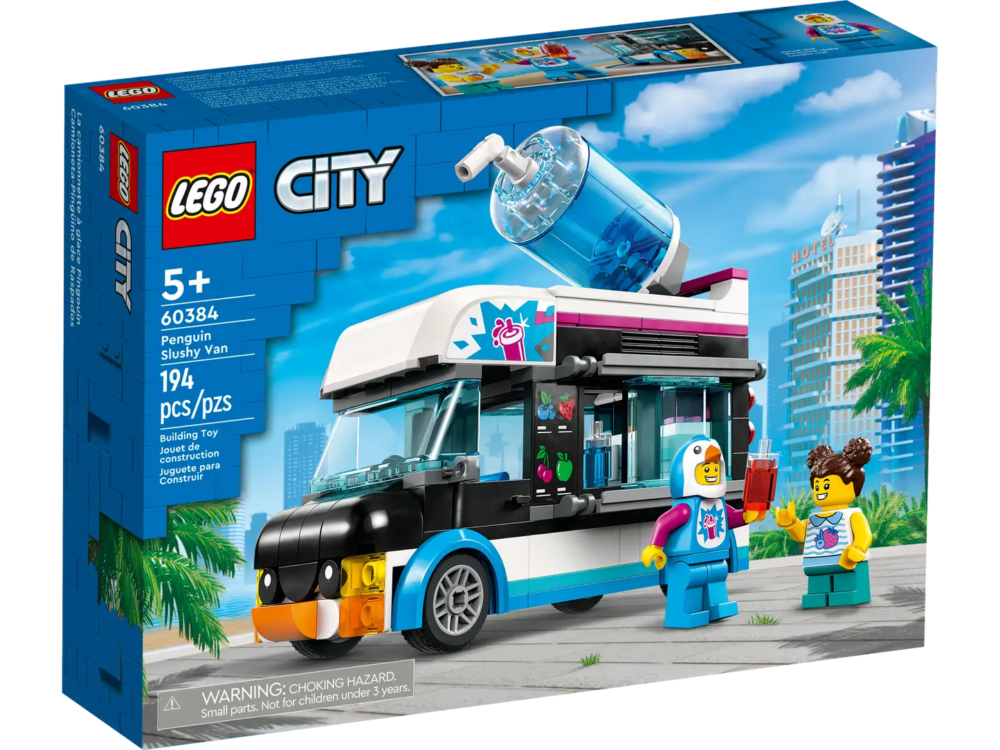 LEGO® City Penguin Slushy Van 60384 (Retired)