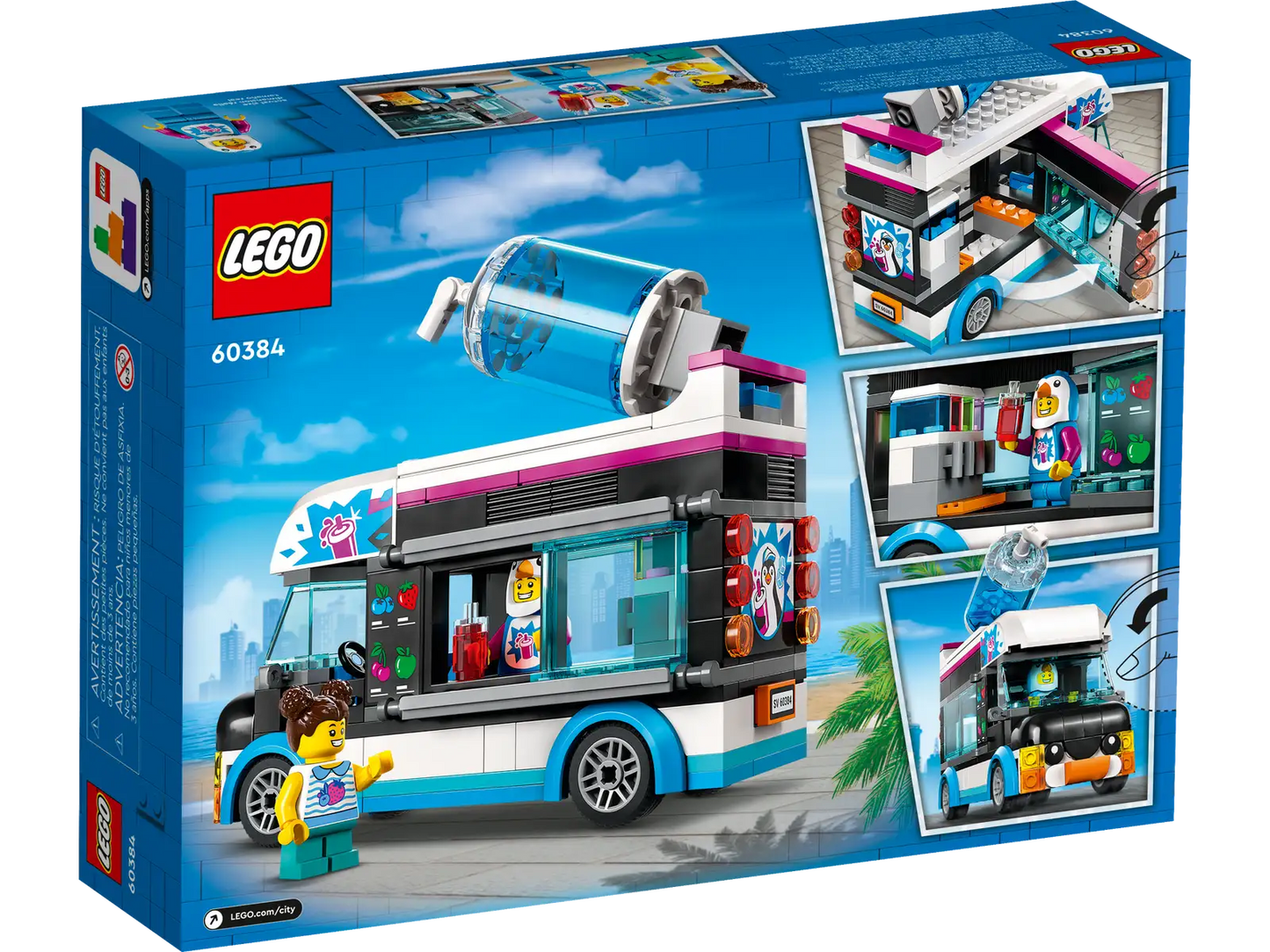 LEGO® City Penguin Slushy Van 60384 (Retired)