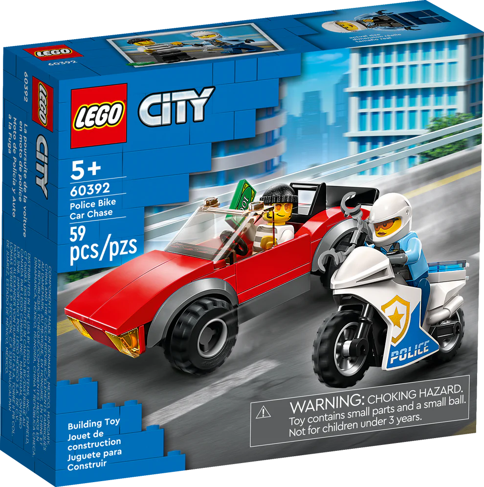 LEGO® City Police Bike Car Chase 60392 (Retired)