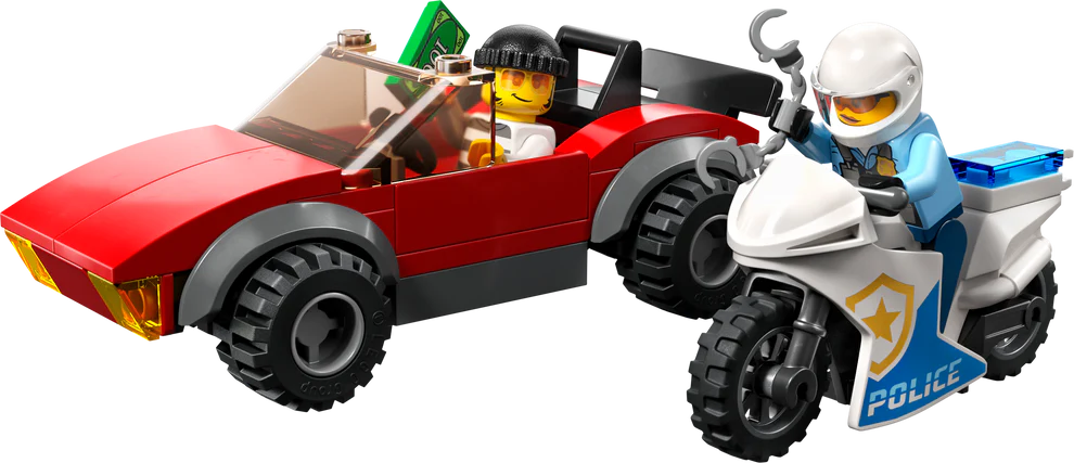 LEGO® City Police Bike Car Chase 60392 (Retired)