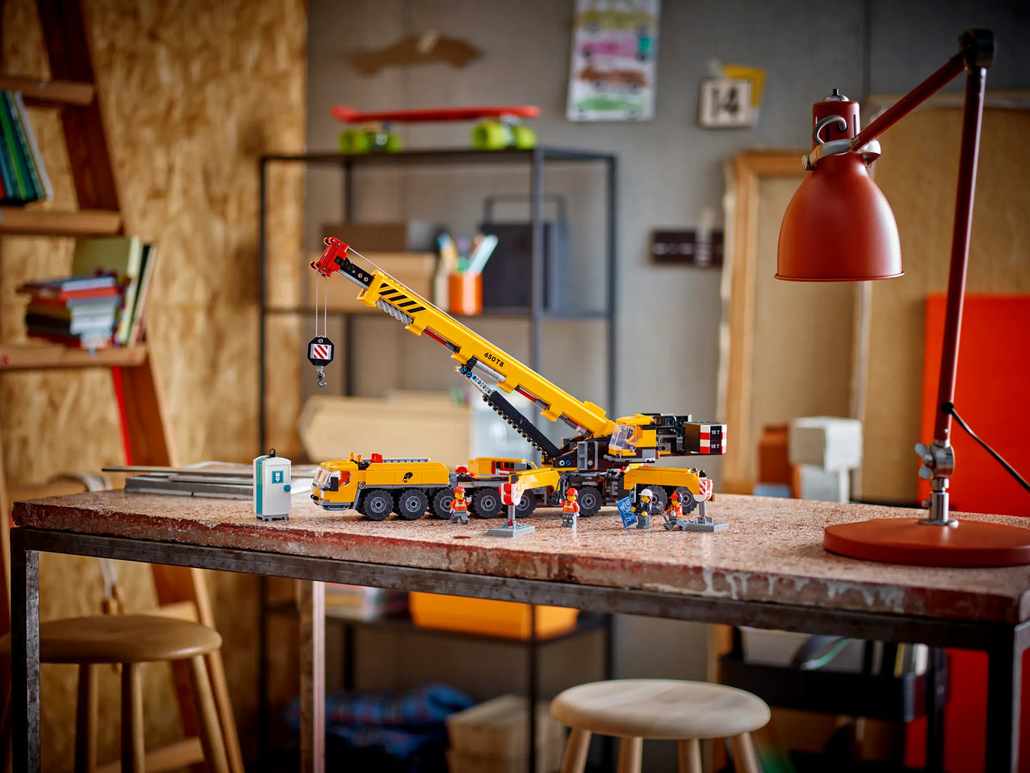 LEGO® City Yellow Mobile Construction Crane 60409