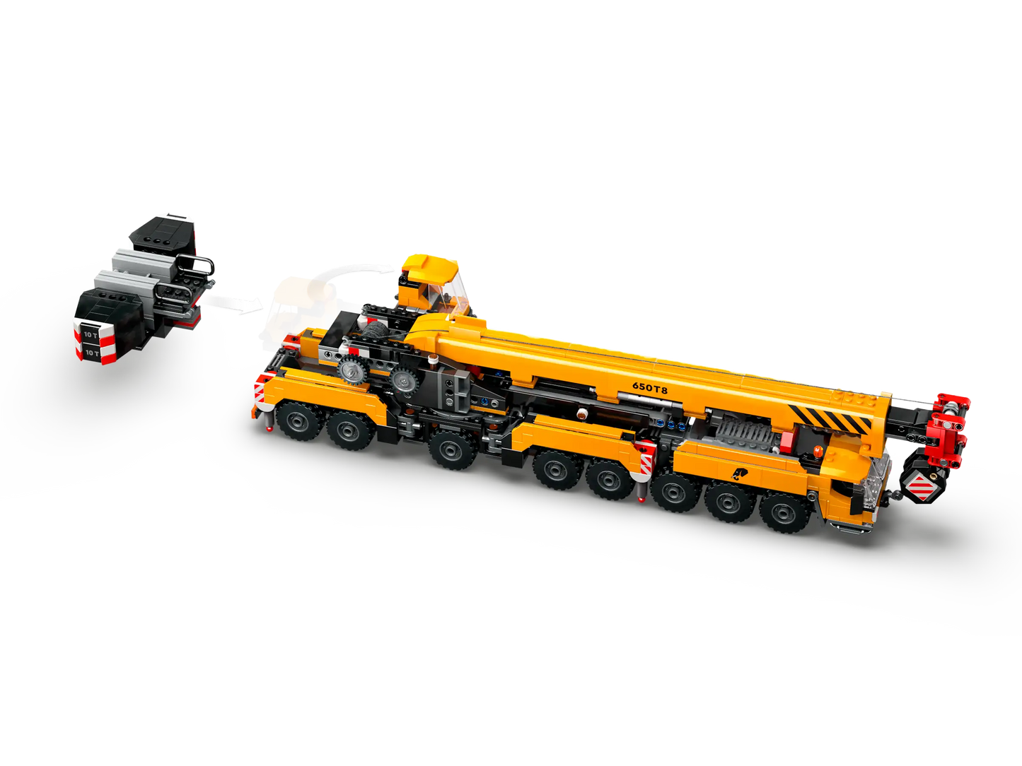 LEGO® City Yellow Mobile Construction Crane 60409