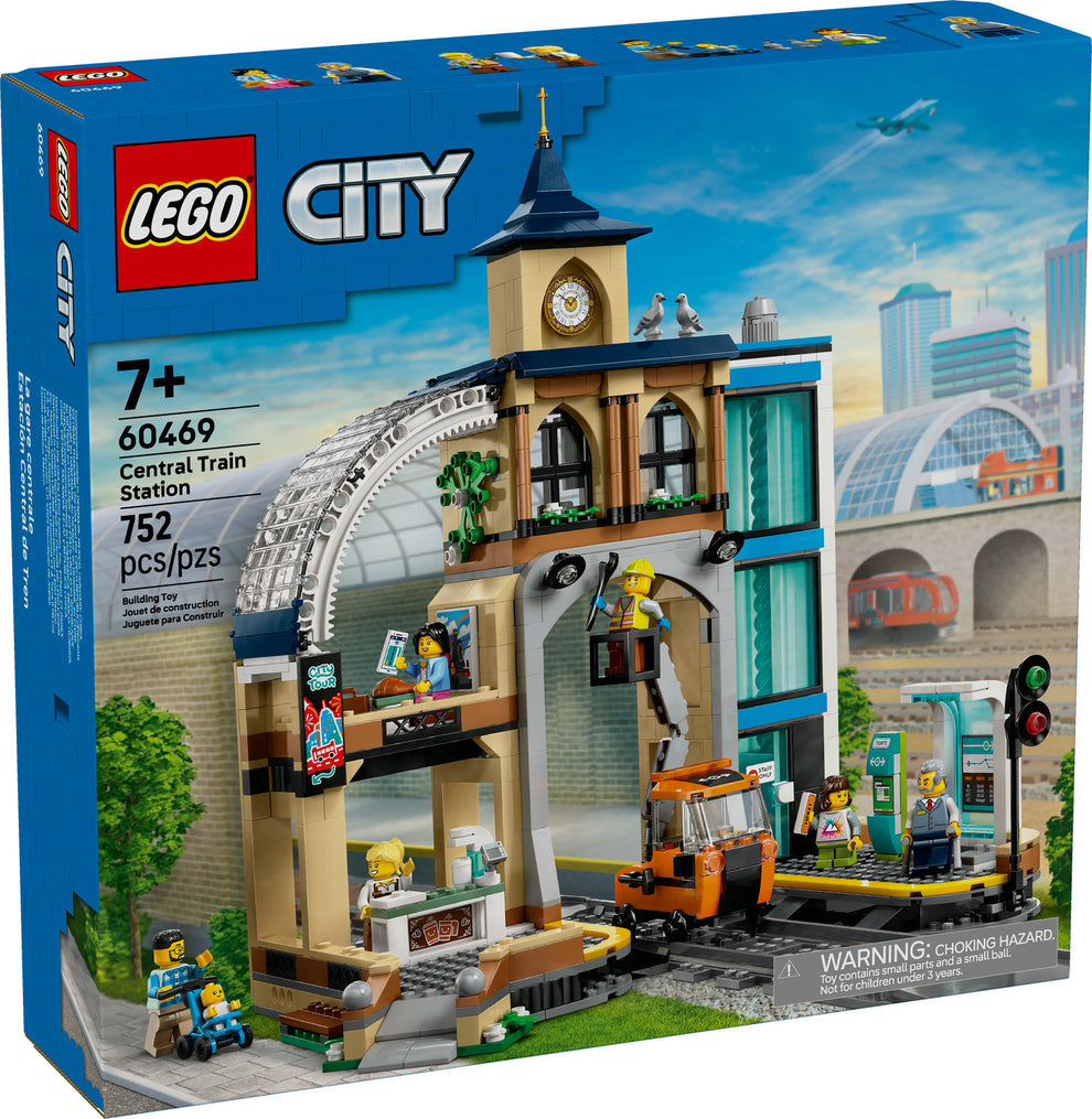 LEGO® City Trains Central Train Station 60469