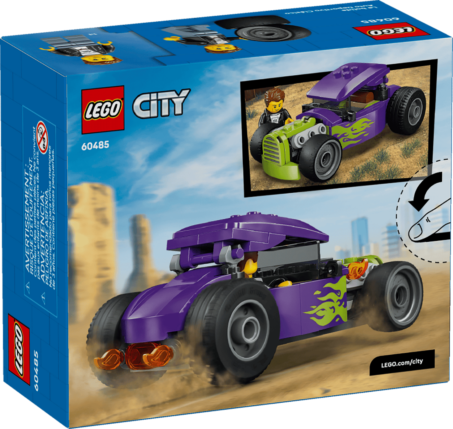 LEGO® City Hot Rod 60485