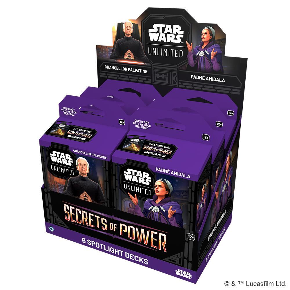 Star Wars: Unlimited - Secrets of Power Spotlight Deck (Choose Design!)
